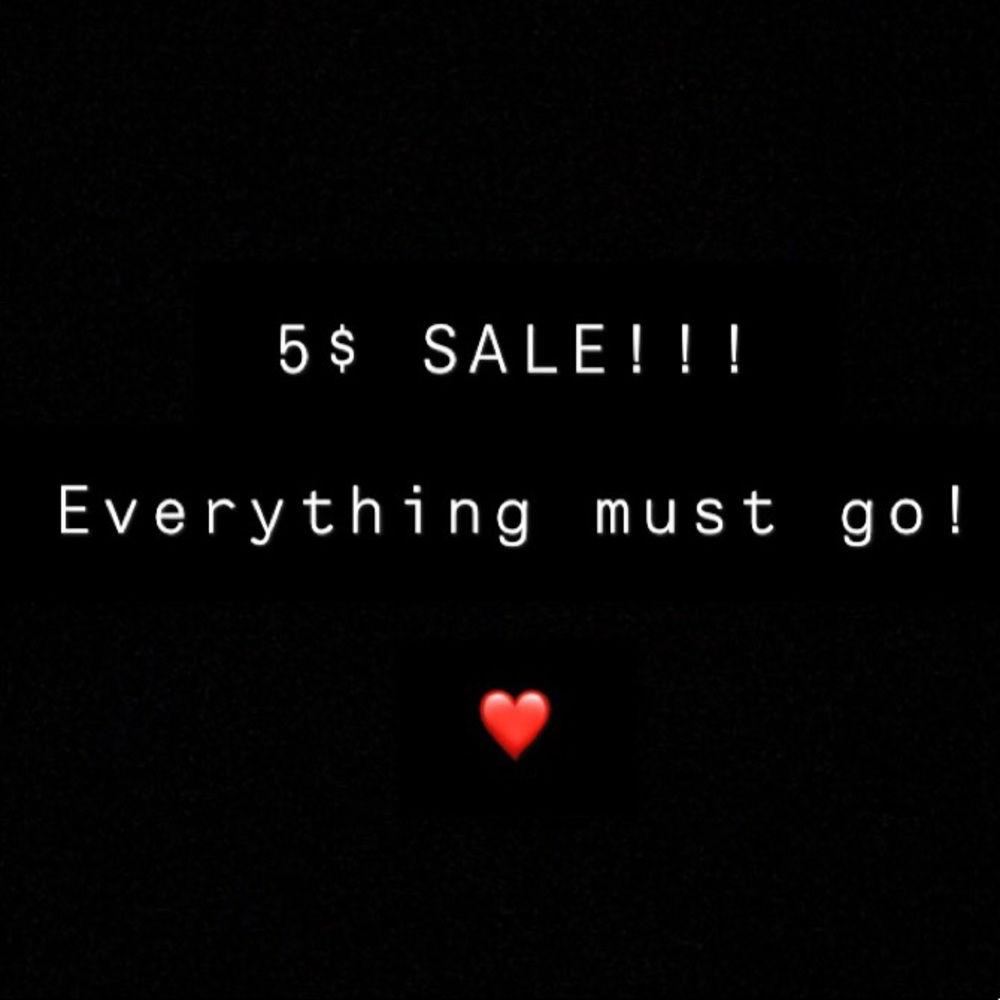 5$ SALE!!! 💯💯💯